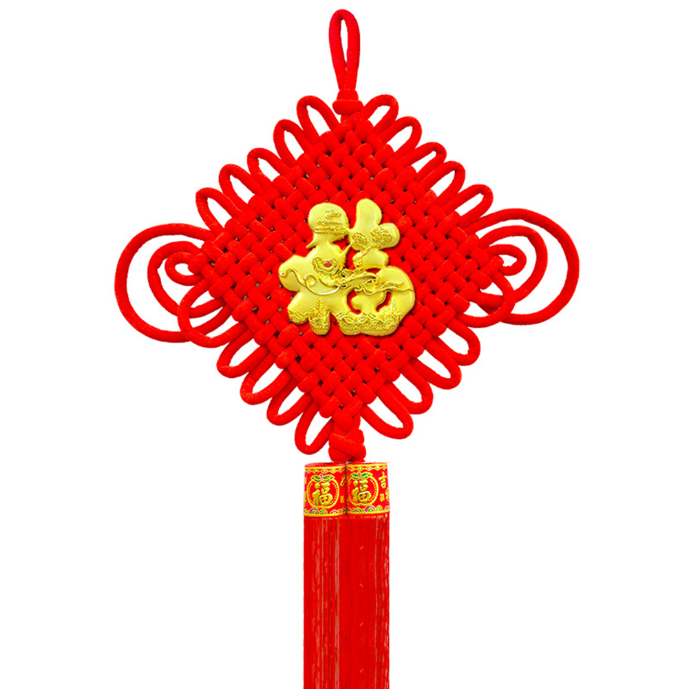 Hoogwaardige Geluk Als Wensen Chinese Knoop Huishoudelijke Decoratie Benodigdheden Chinese Kenmerken Festival Levert: red