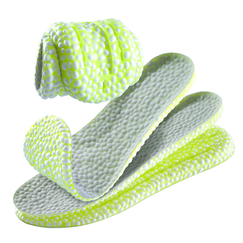 Sportzooltjes voor de voeten, pu luchtkussenzool, zacht, ademend, schokabsorberend, hardloopschoenzooltje voor mannen en vrouwen.