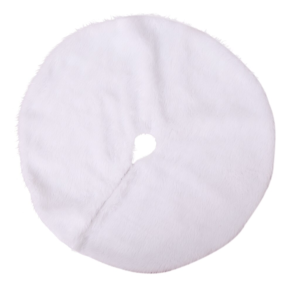 60cm sne plys juletræ nederdele klud bund gulvmåtte dækning xmas fest dekoration gulvmåtte dækning ornamenter slipcover dekor
