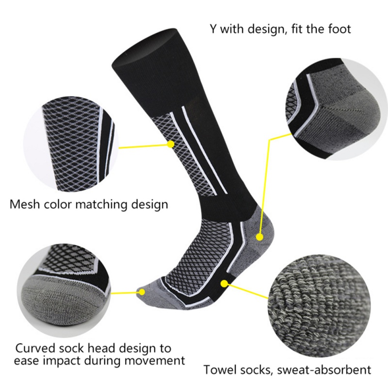 Camping Wandern Fußball Weiche Socken Dicker Radfahren Unisex Socke Outdoor Winter Warm Thermische Ski Strumpf Lauf Snowboard Klettern