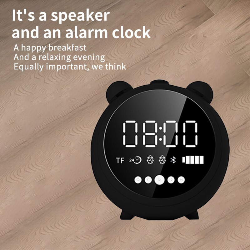 Stylish Wireless Bluetooth Speaker Home Portable Speaker Super Subwoofer Desktop Small Speaker Music