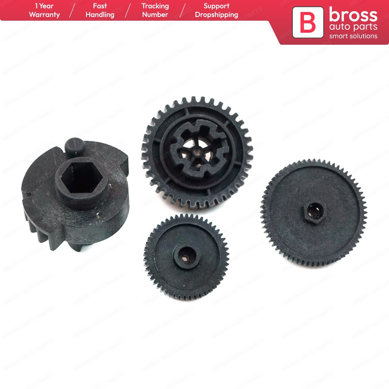 Bross Auto Parts BDP126 Air Conditioner Vent Flap Motor Gear For Mercedes:A 203 830 1642 W203 W211 Fast Shipment Made in Turkey