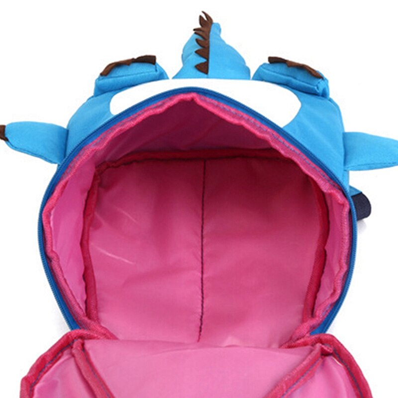 3D Dinosaur Backpack Boy Children Backpack Children Kindergarten Small Bag Girl Animal Schoolbag Back Green
