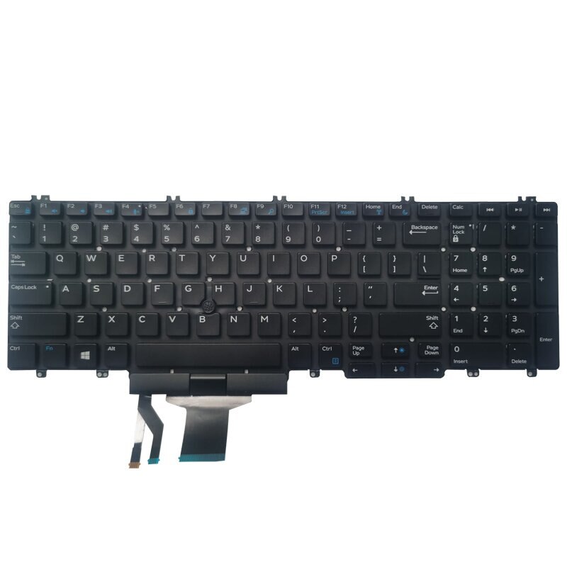 Nieuw Voor Dell Precision 3500 3501 3540 3541 Latitude 5500 5501 5510 5511 Us Keyboard Met Pointing Stick 0M25NK PK132FA1B01