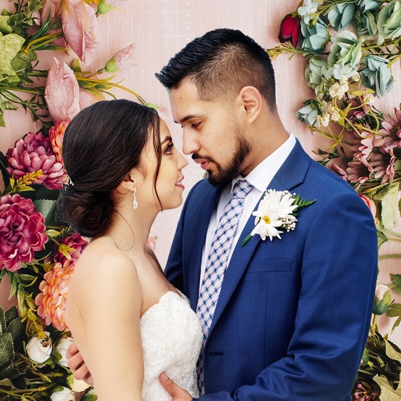 200cm*150cm Romantic 3D Flower Wall Backdrop Decorative Photography Background for Wedding Party