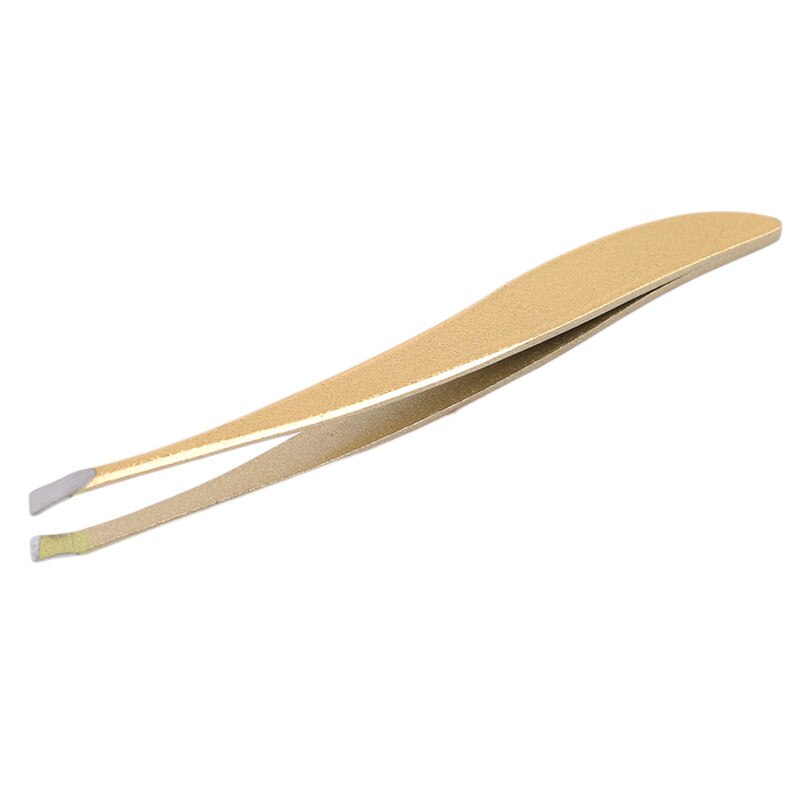 1pc roestvrijstalen pincetten, wenkbrauw-, gezichts- en neushaarverwijderaar: Stijl 3