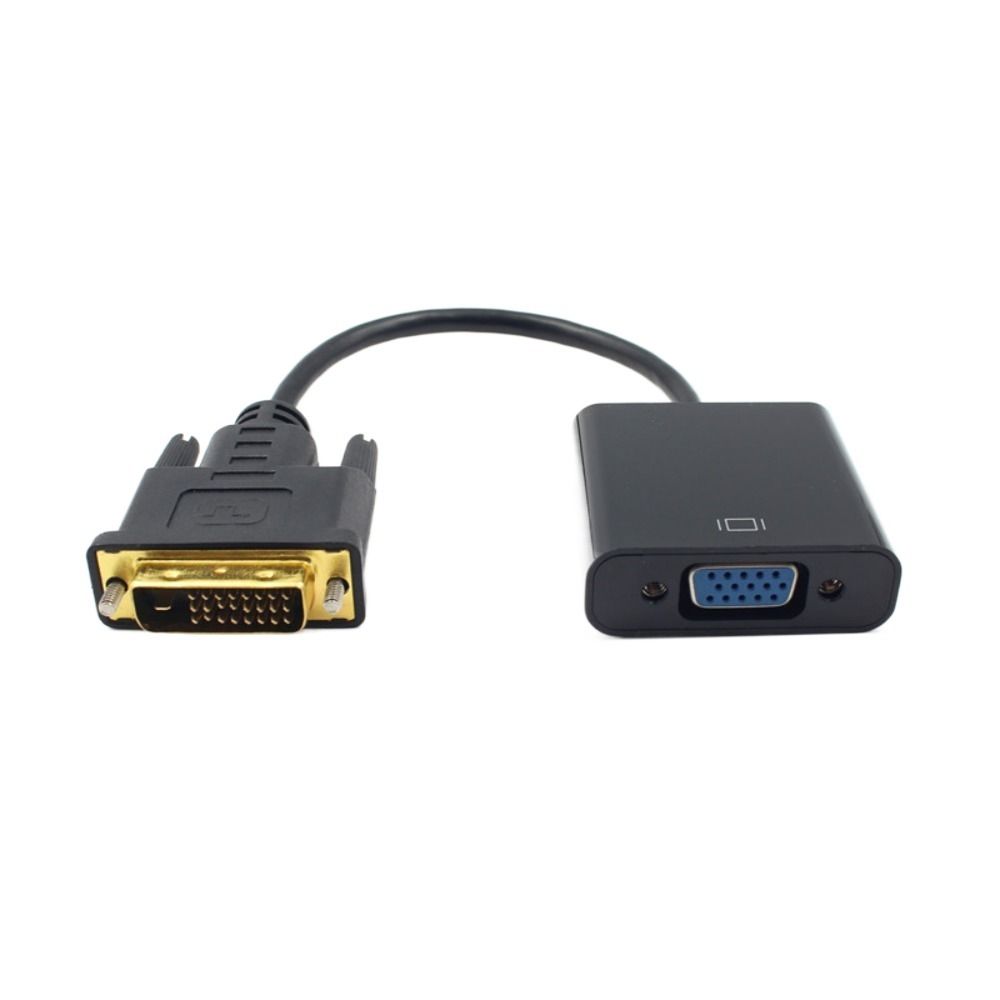 adapter DVI na VGA DVI-D Wyjście VGA Wejście DVI Konwerter DVI na VGA DVI-D 25-Szpilka DVI-D HD 1080P Konwerter DVI na VGA