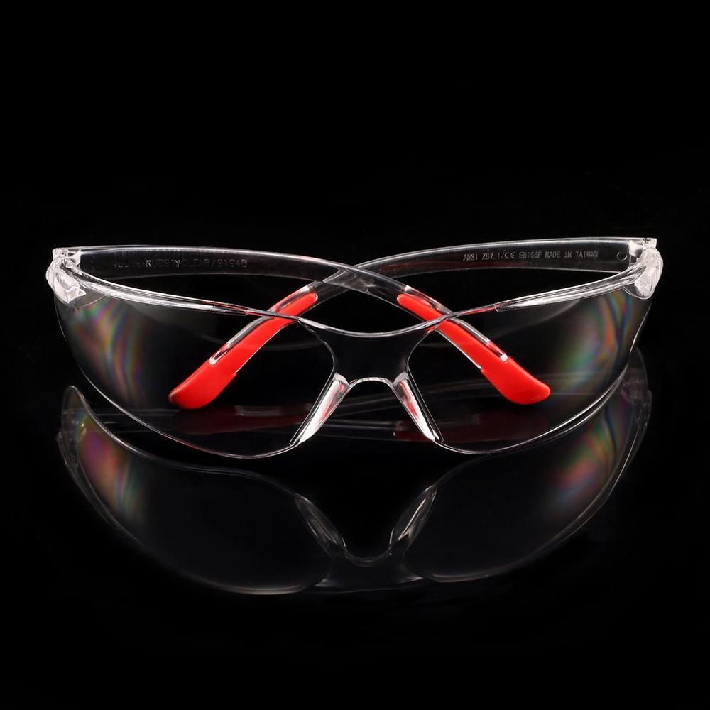 Safety Glasses Lab Eye Protection Protective Eyewear Clear Lens Workplace Safety Goggles Anti-dust Supplies