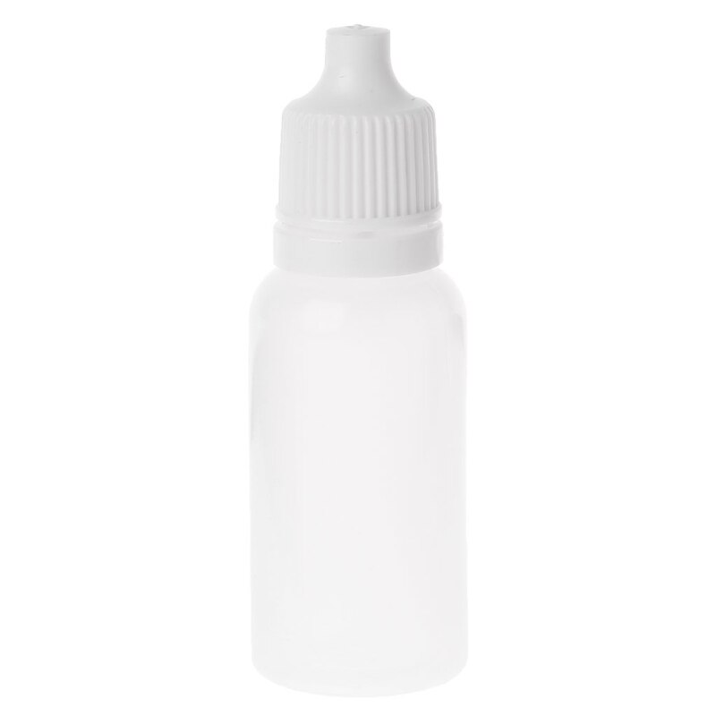 5-100ml Empty Plastic Squeezable Dropper Bottles Eye Liquid Dropper Container D08F: 15ml