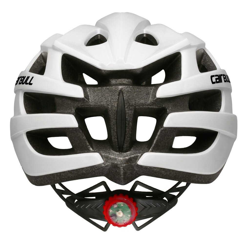 Cairbull-casco de ciclismo con 3 lentes, luz LED trasera con visera extraíble, gafas de seguridad Casco de Bicicleta de carretera, moldeados integralmente, cascos de MTB