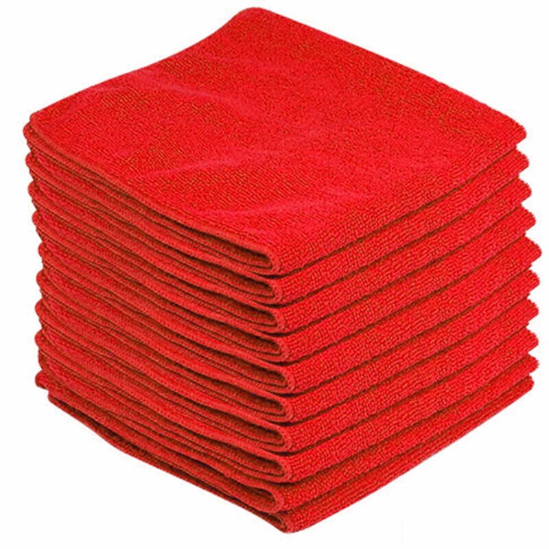 50 PCS W/good water absorption ability Towels Microfibre Cleaning Cloth Microfiber Dish Car Gym Glass 38x45CM/ 30x30CM Towel