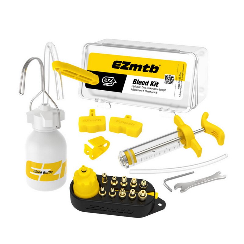 kit di spurgo dell'olio del freno a discoteca idraulico per bicicletta universale per Magura Mula Hayes strumenti di riparazione del freno della bici utili