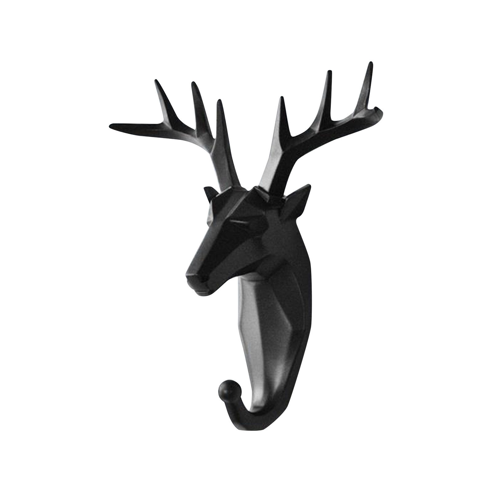 Creatieve Muur Haken Dier Decoratie Hars Houtnerf Haken Slaapkamer Deur Na De Dieren Haken 3d Haak Enkele Muur Hanger: E