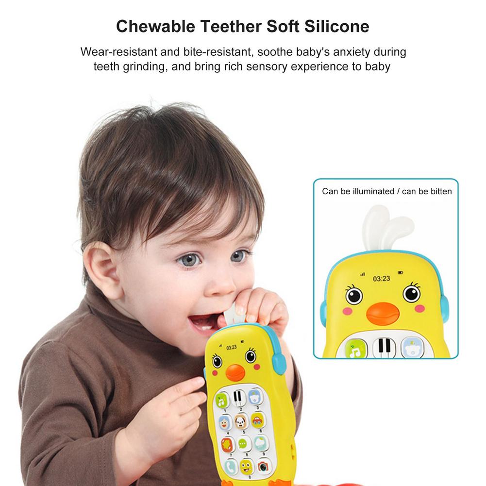 Baby Mobiele Telefoon Speelgoed Telefoon Muziek Sound Machine Voor Voor Kids Baby Vroege Educatief Mobiele Telefoon Elektronische Speelgoed