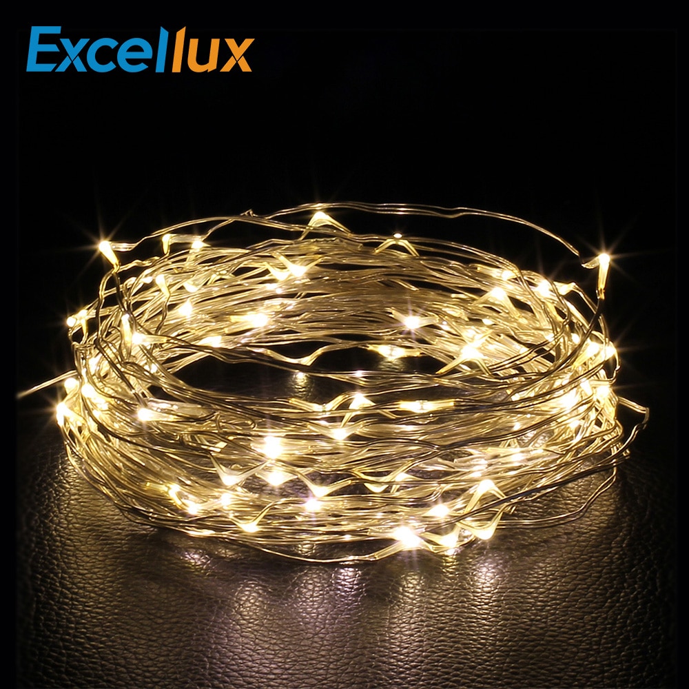 2M & 3M Led String Lights Copper Wire Battery Powered Festival Lamp Fairy Light For Chrismas Home Party DIY Decoration