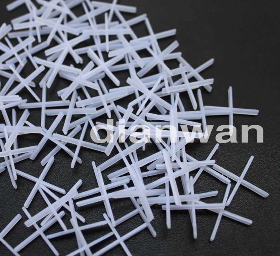 Espaceurs de carreaux 1.5mm, carreaux en céramique, espacement des carreaux de sol et de mur, 300 pièces