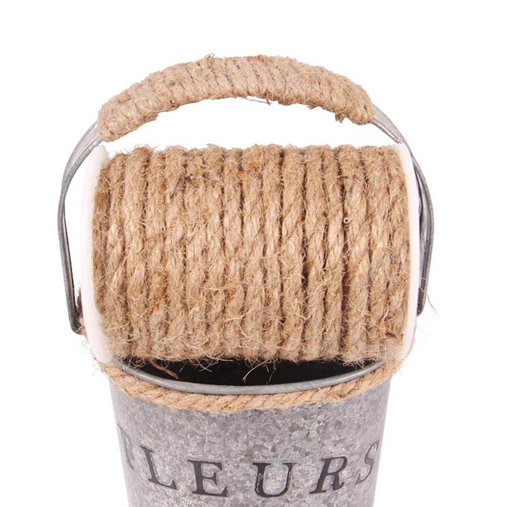 10M Natuurlijke Sisal Touw Voor Kat Klimrek Diy Handgemaakte 4-10Mm Jute Touw Lamp Decoratie Touw bureau Benen Binding Hennep Touwen
