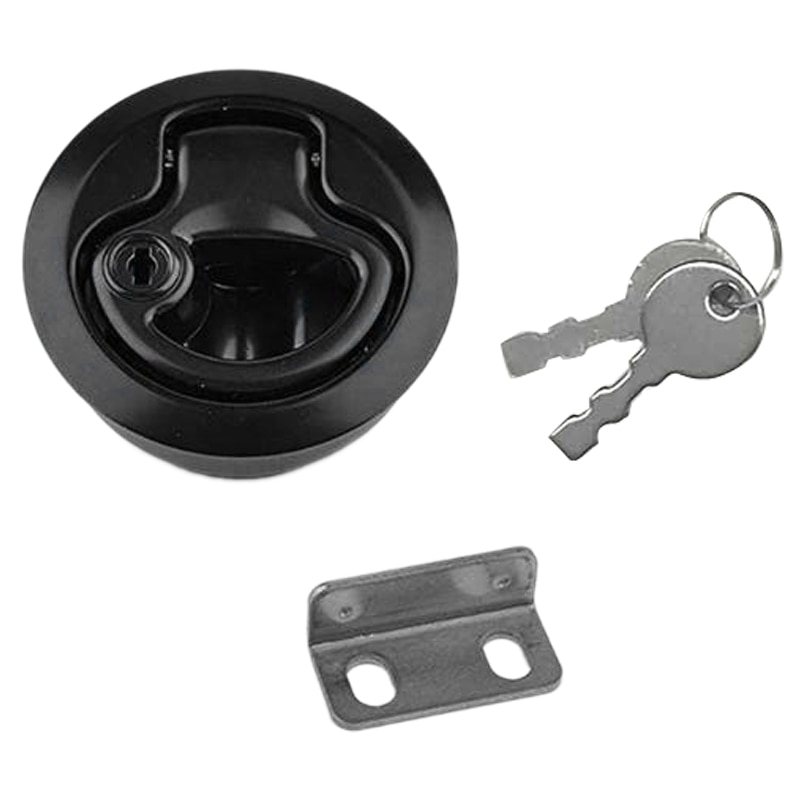 Stainless Steel 90-Degree Tool Box Latches – 2-Pack For Hoods, Trunks, Trailers & Storage Boxes