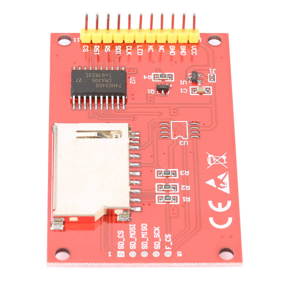 Ampermeter Ammeter 2.2inch TFT LCD Color Display Screen Module 176x220 for Ar UNO Mega2560 current meter digital ammeter