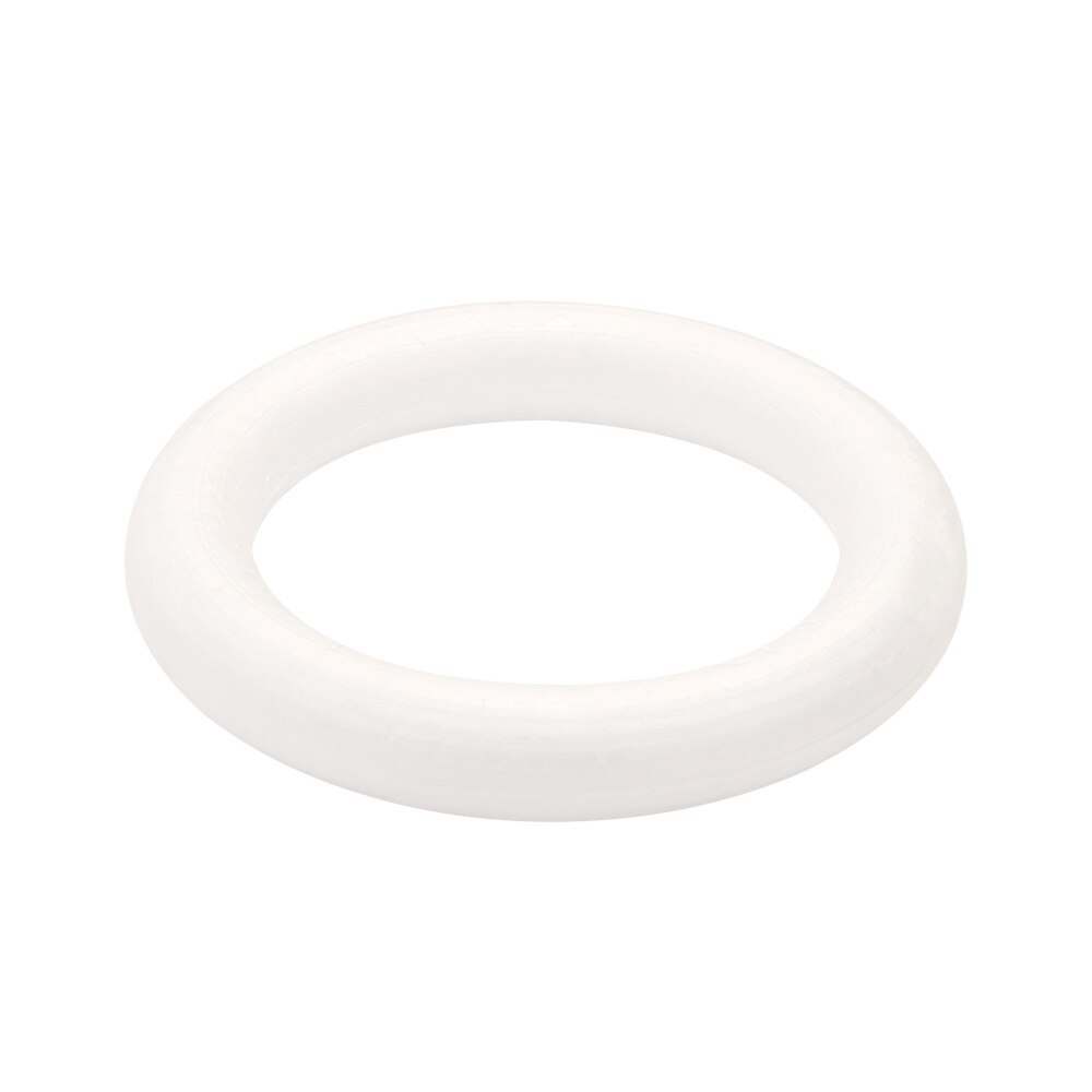 XMAS Polystyrene Styrofoam Foam Ring For Craft DIY Accessory Handmade Party Decorations: 20cm