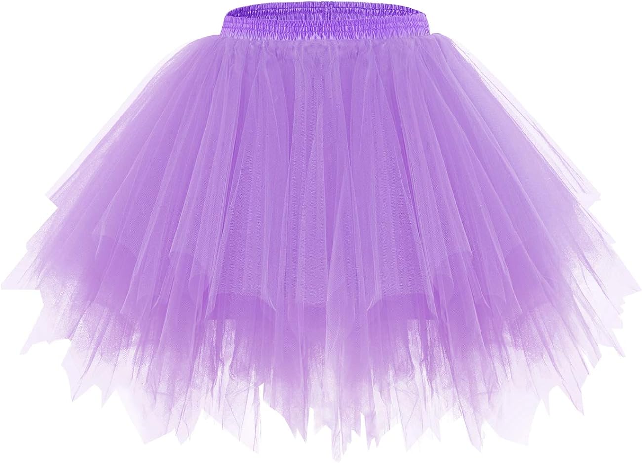 Robe de princesse femme fille Ballet Halloween noël luxe Tutu Tulle Midi robe courte rétro Ballet bulle danse robe Cospla: XL / Violet
