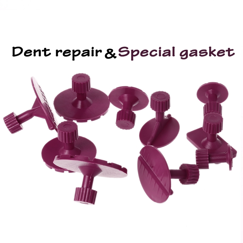 10 Pcs Pdr Dent Puller Lijm Pulling Tabs Verveloos Removal Body Reparatie Tools Kit 57BA