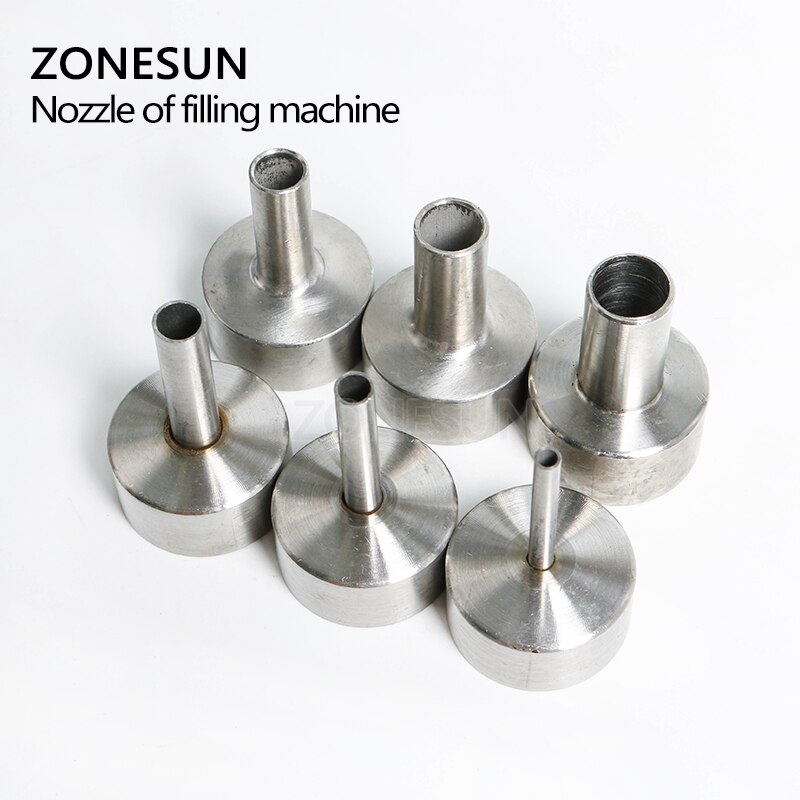 ZONESUN Düse für füllung maschine G1 4mm 6mm 8mm 10mm 12mm 14mm
