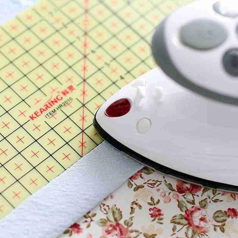 Regla de medición de planchado de 2 tamaños, herramientas de costura de retazos, herramienta de medición de suministros de costura DIY, novedad