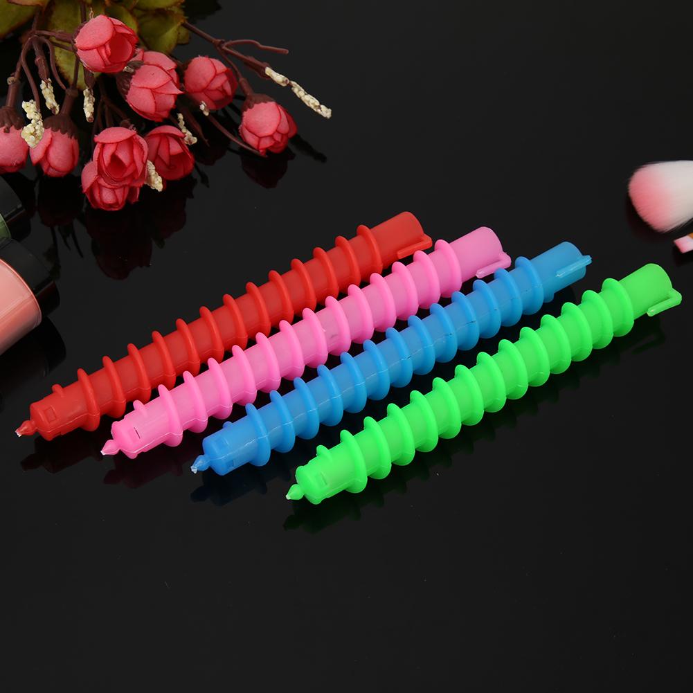 18/35PCS Hair Perm Rods Plastic Long Spiral Hairdressing Styling Curler Rollers Salon Tools Durable Barber Salon Accessories