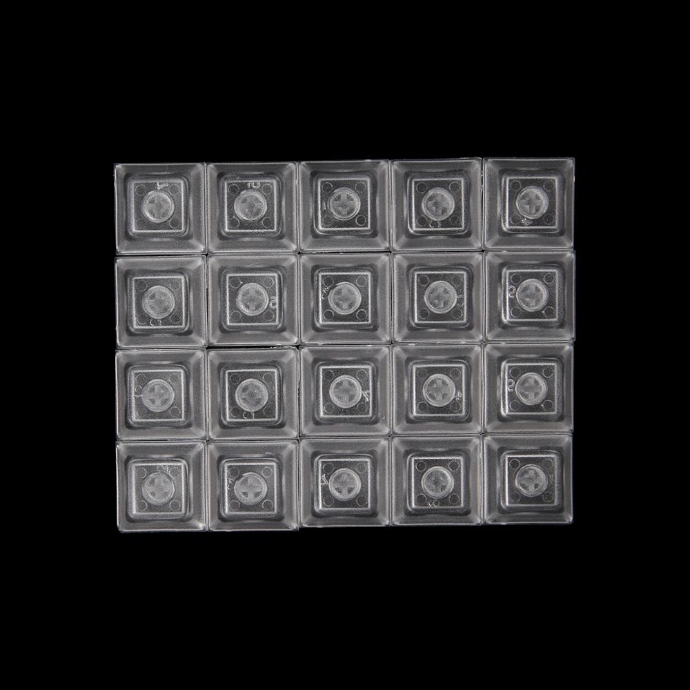 20x PBT Keycaps DSA 1u Blank Printed Keycaps do Mechanicznej Klawiatury Gamingowej: WT