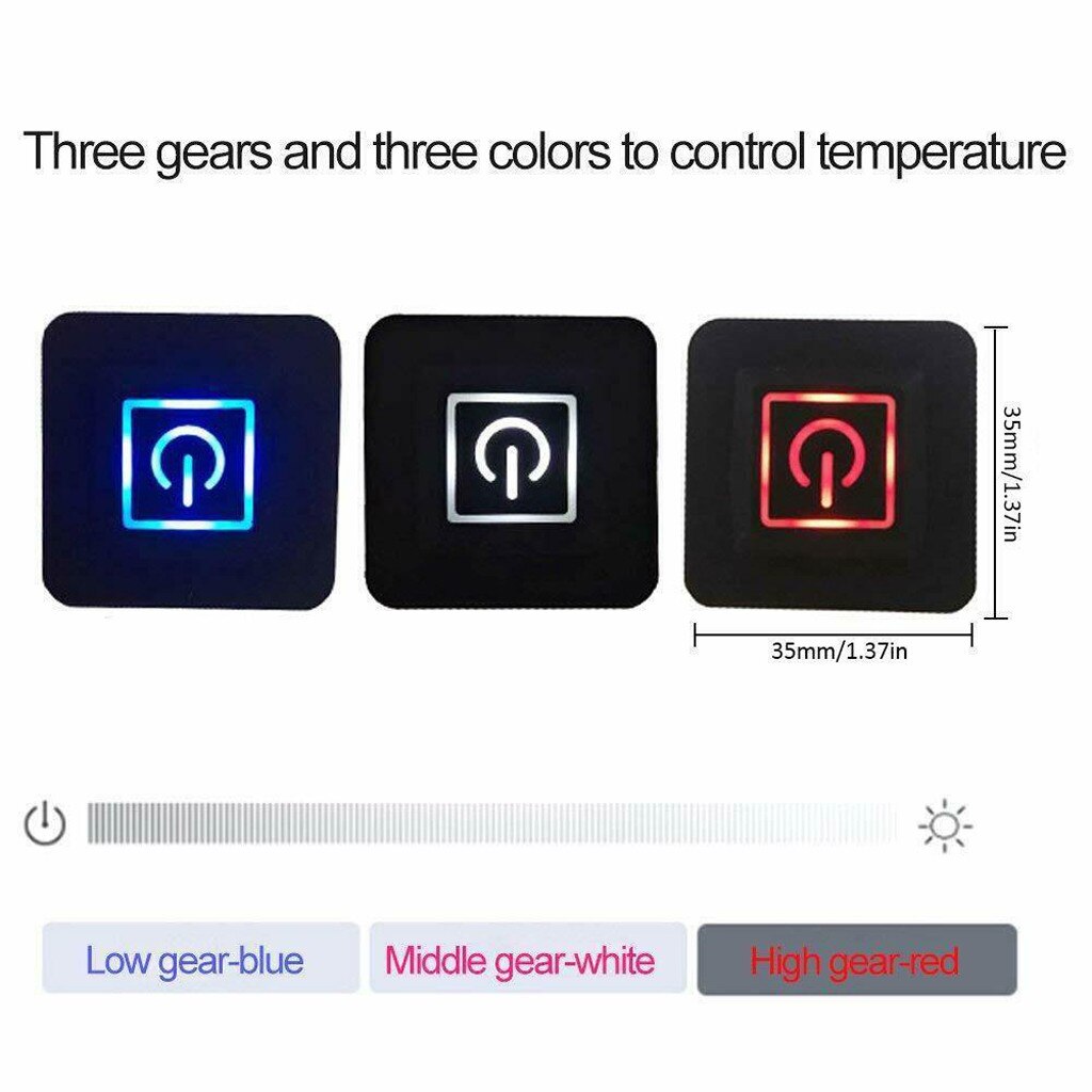8 Pad USB Heating Thermal Vest Heated Jacket Motorcycle Warm Winter 3 Speed Electric Heated Jacket Heating Pad Outdoor Themal