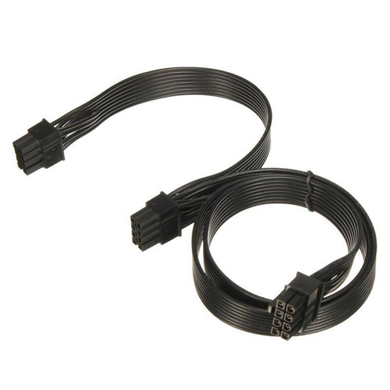 Atx Cpu 8 Pin Naar Dual 8 Pin(6 + 2) pin Pcie Vga Voeding Kabel Voor Evga Supernova 650 750 850 1000 1600 G2 G3 P2 T2 Gs