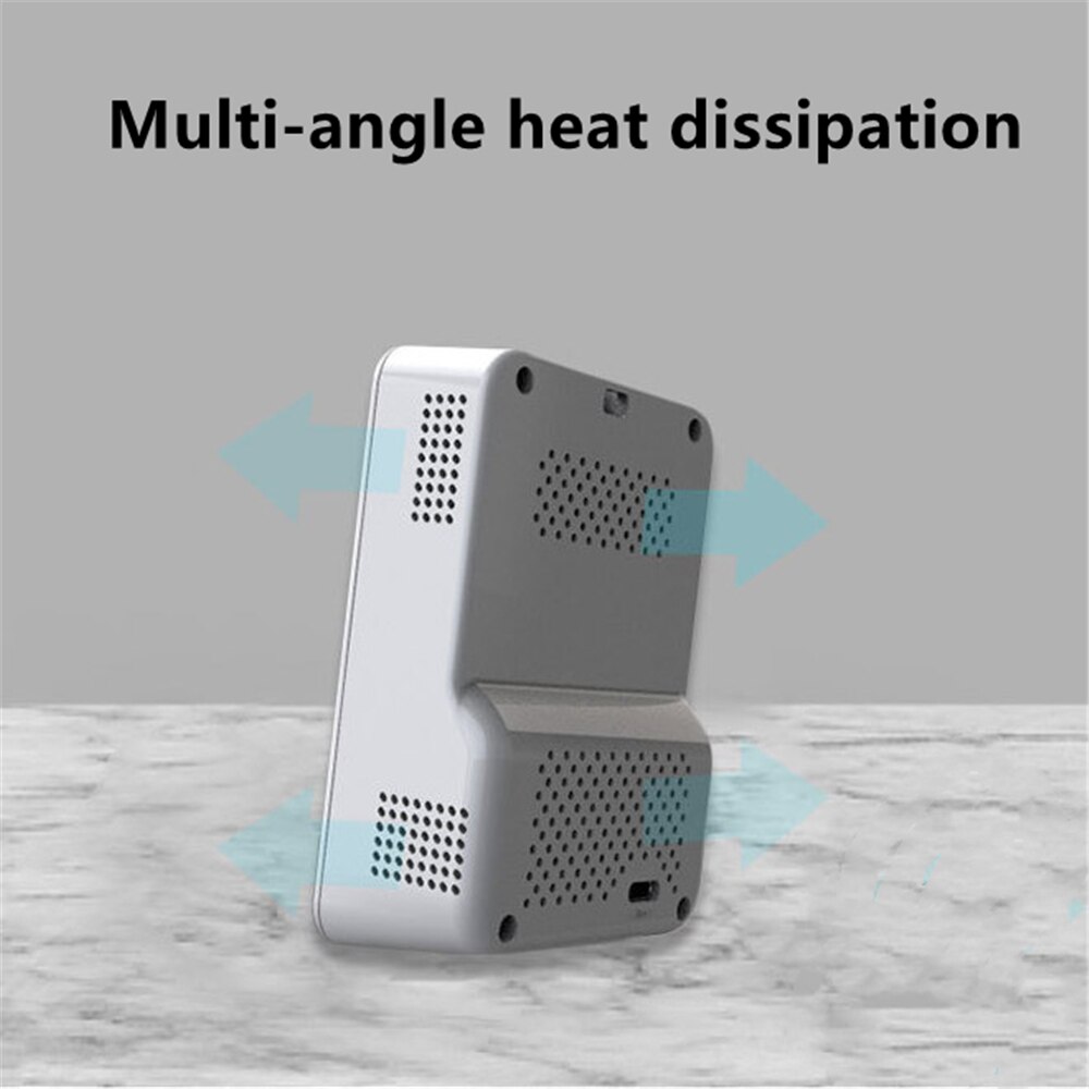 Portable Air Monitor USB Charging Air Detection Unit with Carbon Dioxide HCHO Monitoring Indoor Thermometer Hygrometer