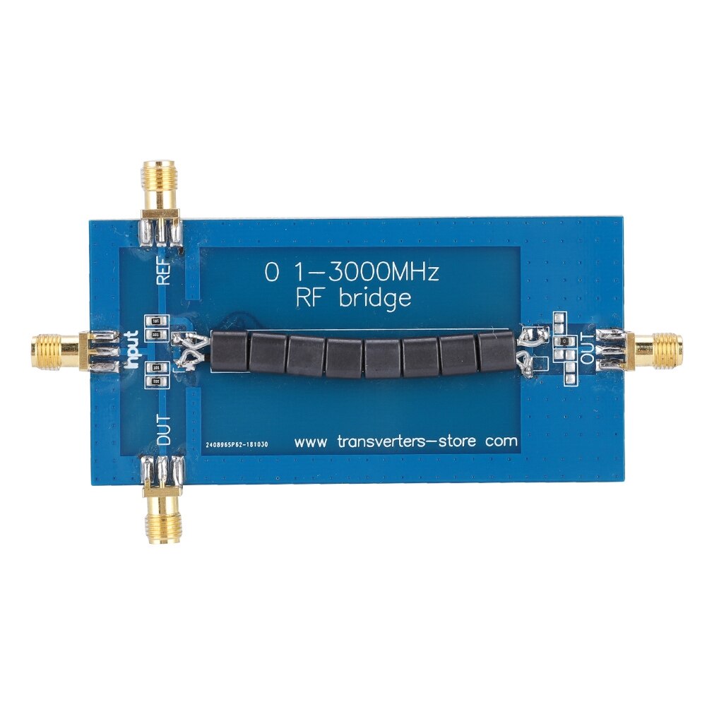 RF SWR Reflection Bridge 0.1-3000 MHZ Standing Wave Bridge Standing Wave Ratio Bridge with Long service life