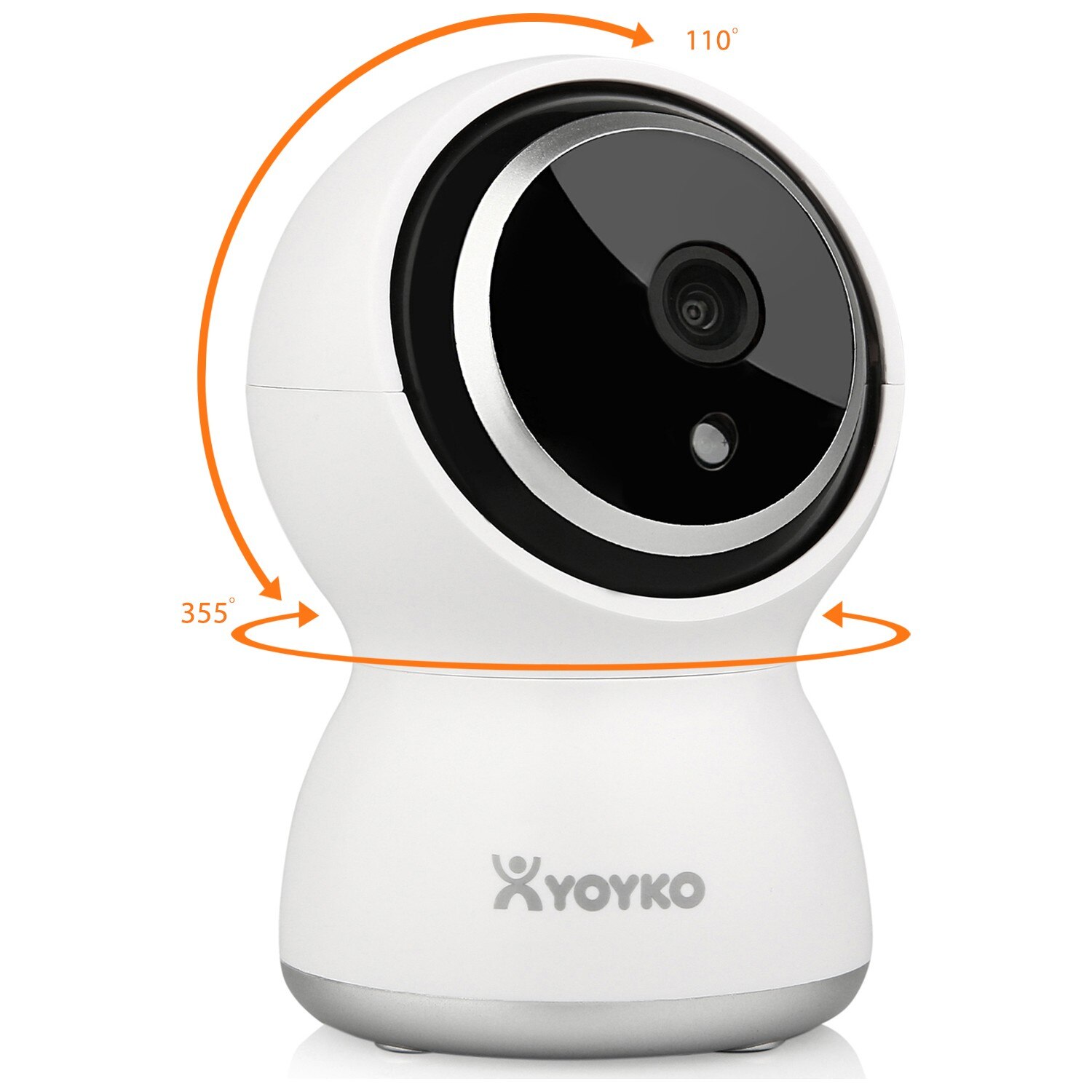Yoyko Big Eye 360 ° 1080P Baby Veiligheid Monitor Draadloze Afstandsbediening Telefoon Verbinding Camera Usb İnput Machine Video Functie baba