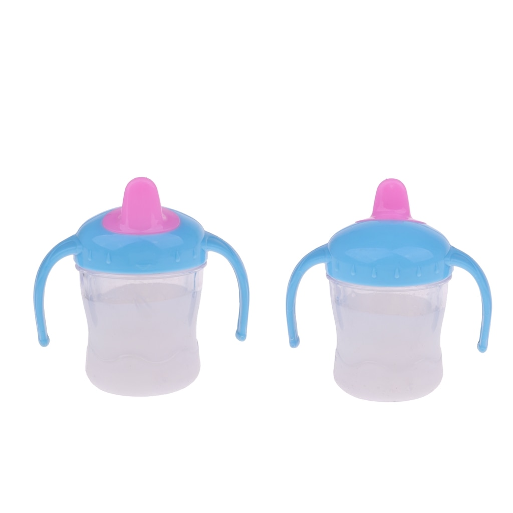 Newborn Baby Doll Accessories Magic Bottles Set, Disappearing Milk -2 Pieces