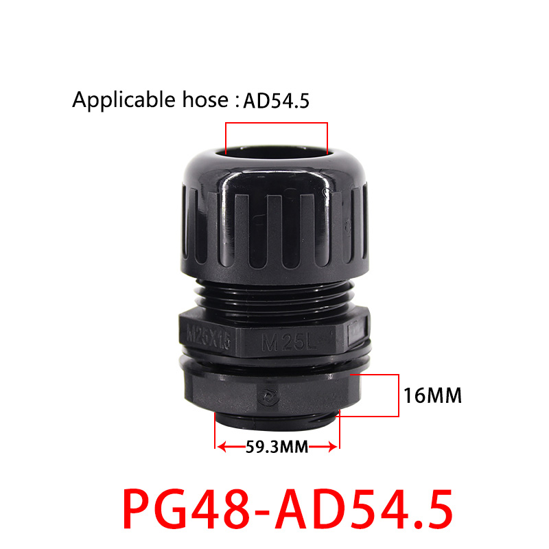 1/5/10 Stuks Balgen Waterdichte Gewricht Vlamvertragende Nylon Plastic Slang Connector Accessoires Pg Draad Kabel Bevestigingskop