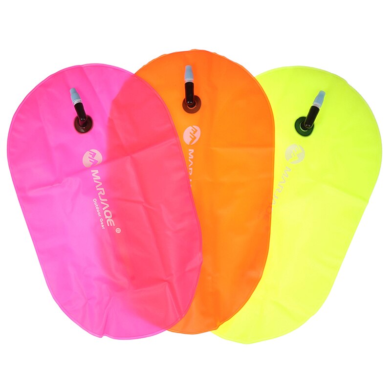 1Pc Pvc Zwemmen Boei Veiligheid Air Droog Tow Tas Float Opblaasbare Signaal Drift Bag