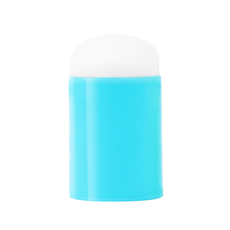 Tampon à encre en éponge pour peinture, tampon à encre, pour bricolage, Scrapbooking, dessin, daubes, peinture d'estampage, artisanat d'art, 10 pièces: blue