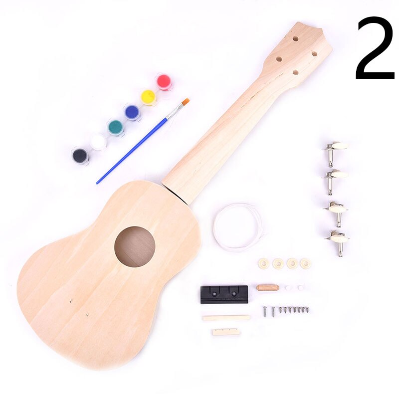 21" Ukulele Kit Musical Hawaiian Guitar With Bag, Tuner, Strap, Picks & More: 2