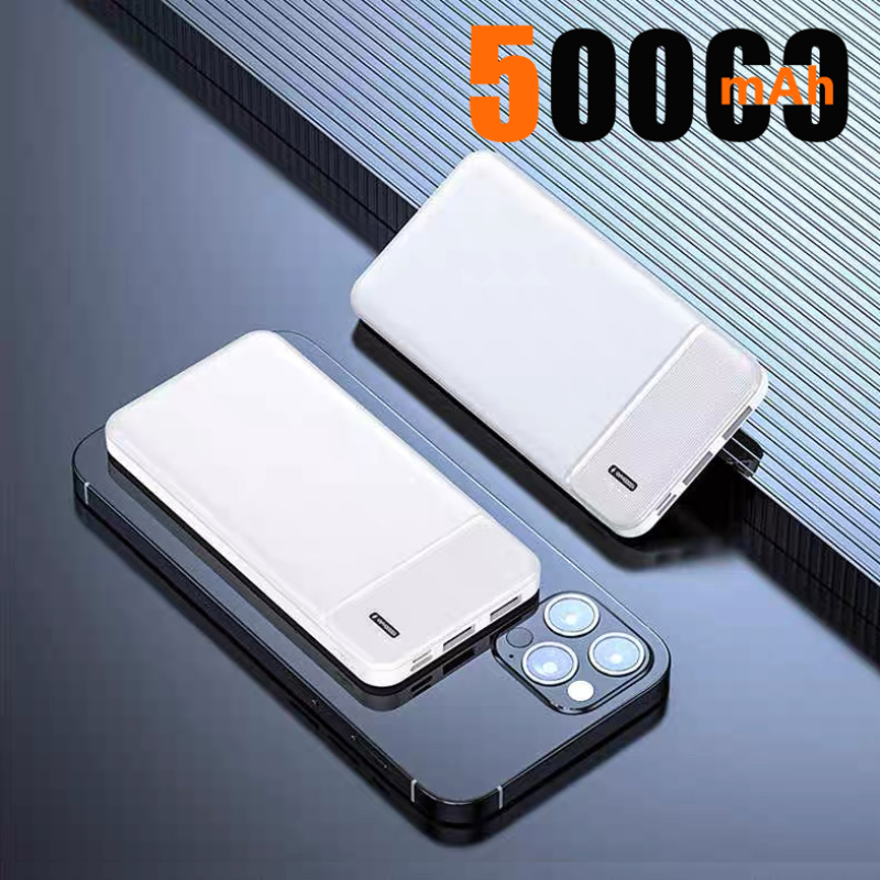 Xiaomi 120W 50000mAh potenza Banca portatile ricarica super veloce batteria esterna Powerbank ad alta capacità potenza Banca per Multi Devic: Argento