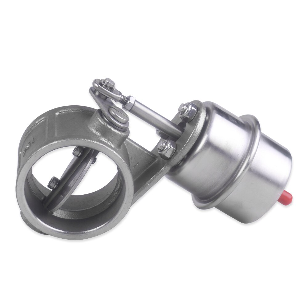 2'' 51mm Exhaust Control Valve Vacuum Actuator Closed Style Cutout Downpipe