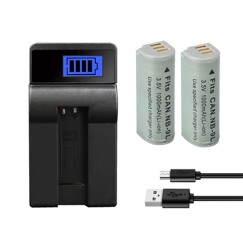 Batterie NB-9L NB9L für Canon ELPH 510 520 530 HS PowerShot N SD4500 IST IXUS 1000 1100 500 510 HS IXY 1 3 50S Kamera 1000mAh