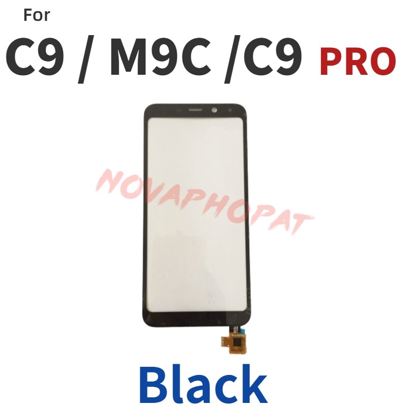 Novaphopat Getestet 5.45 "Schwarz Sensor Für Meizu C9 / C9 pro / M9C Touchscreen Digitizer Front Glas Objektiv panel + Tracking: Black Sensor