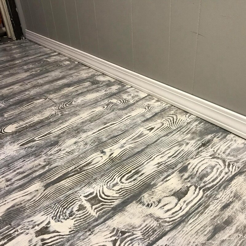 Rubber Blue Graining Painting tool Wood Graining Pattern Wall Painting DIY Tool For Wall Decoration