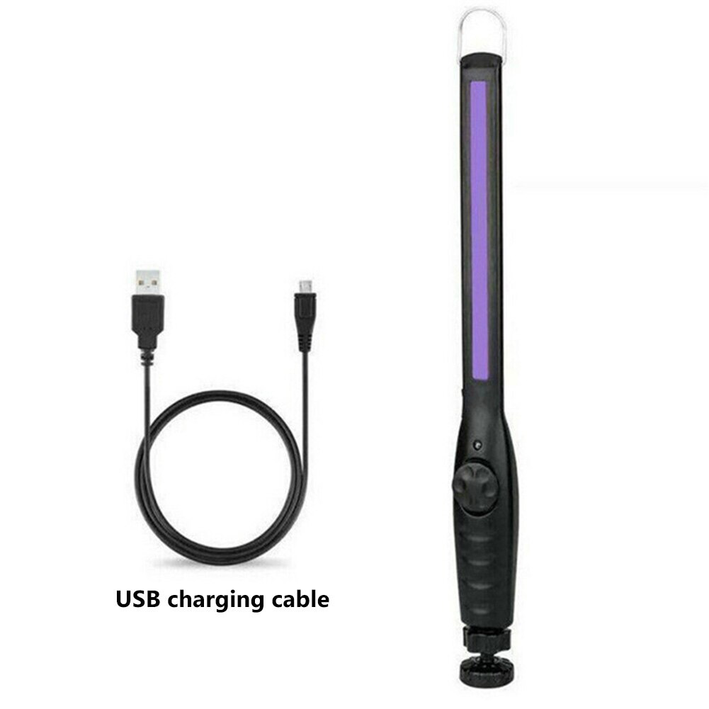 30 led uv sterilisator lamp draagbare oplaadbare staaf uvc desinfectie bacteriedodende lamp kiemdodende lamp sterilisator usb licht: Default Title
