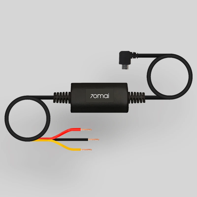 Xiaomi 70Mai Parkeerbewakingskabel voor 70mai 4K A800S WIDE PRO Plus A500 A500S Hardwire Kit voor 24H Parkeermonitor in de auto