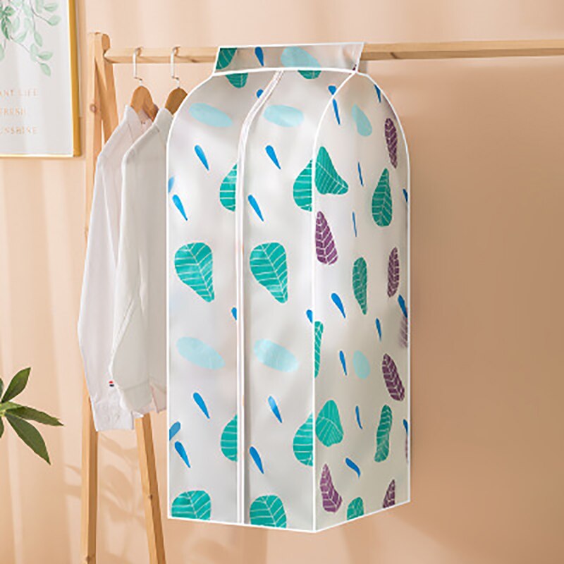 Clothing Dustproof Bag Dust Cover Hanging Printing Coat Storage Hanging Clothes Dust Bag Clothes Cover Thickening