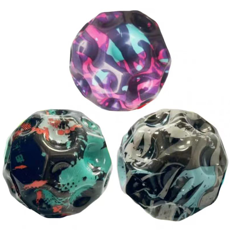 Extreme High Bounce Ball Raum Astro Sprung ball Moonball Kinder Balle Rebondis sante verbessern Hand Auge Koordination Kinderspiele