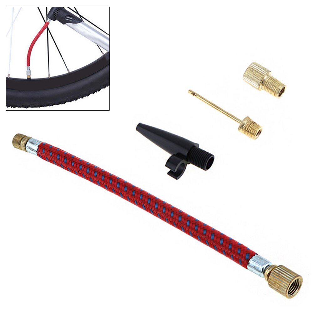 Sports Ball Manual Hand Pump Inflatable Basketball Football Volleyball Needle Nozzle Adapter Bicycle Inflator Accessories